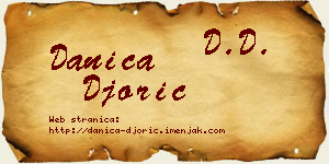 Danica Đorić vizit kartica